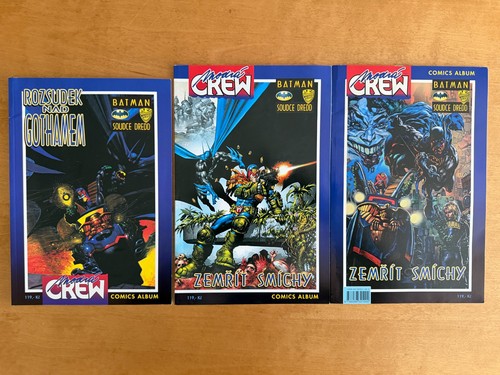 Batman judge dredd set x3 - batman,