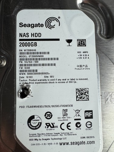 Seagate 100724095 rev - rev, pcb