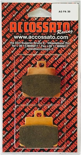 Pastiglie freno ant - ant, accossato