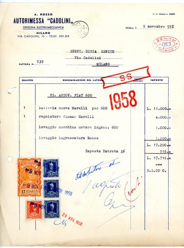 1958 milano via - via, 15