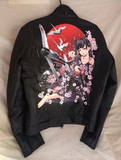 Giacca di pelle Sakura Fuji