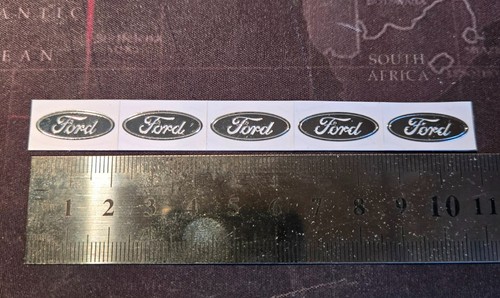Adesivi ford metallizzati - 5,