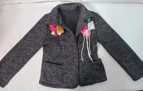 Cappotto pea grigio scuro con - cappotto,