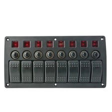 PANNELLO 8 INTERR.LED/BREAKER