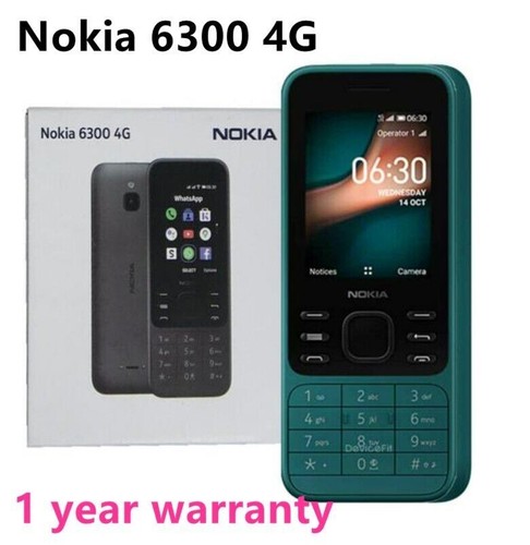 Cellulare nokia 6300 - 4g, 3