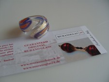 Anello In Vetro Di Murano
