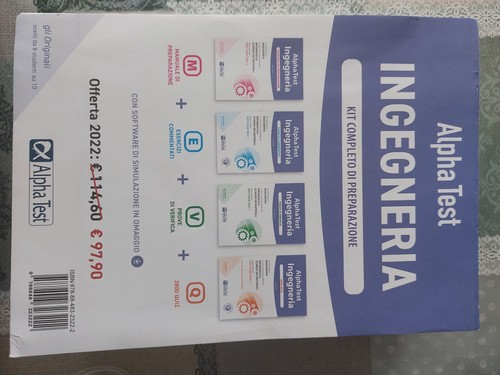 Alpha test ingegneria - ingegneria., kit