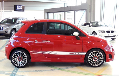 Adesivi abarth fasce laterali - adesivi,