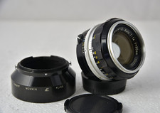 [NEAR MINT] OBIETTIVO NIKON NIKKOR S 50MM F. 1,4 CON PARALUCE ORIGINALE METALLO