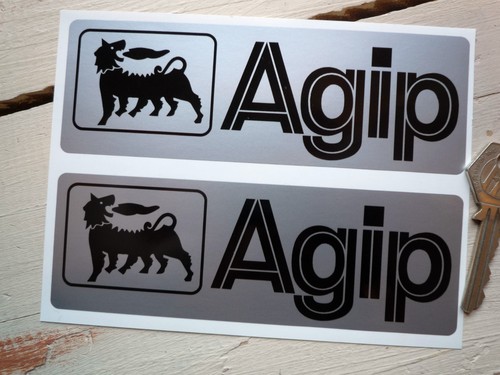 Agip nero argento in - agip, 6