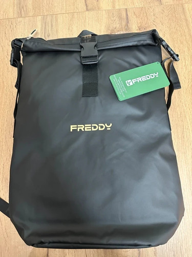 Zaino freddy roll top - roll-top, nero