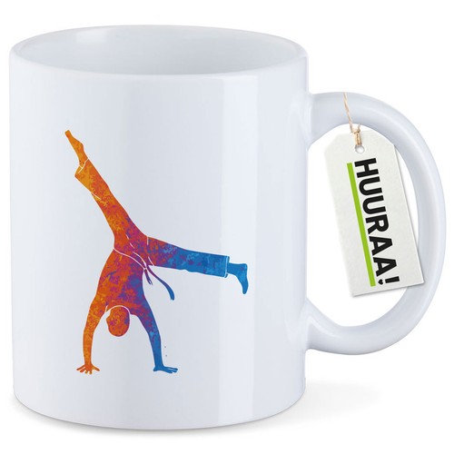 Tazza caffè capoeira sagoma