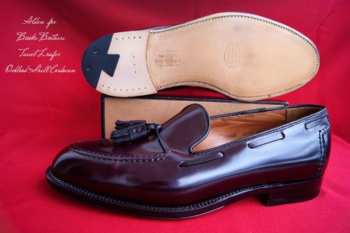 Mocassino nappa alden per - mocassino,