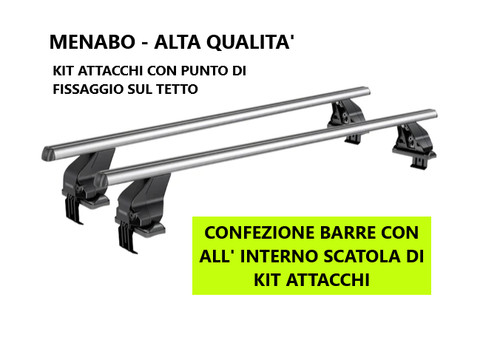 Barre portatutto portapacchi - barre,