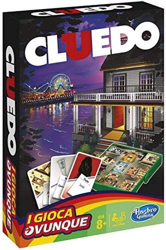 Cluedo viaggio gioco - cluedo,