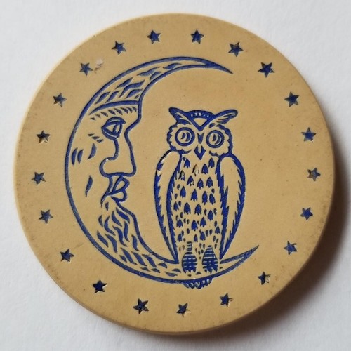 Chip poker vintage - luna, con