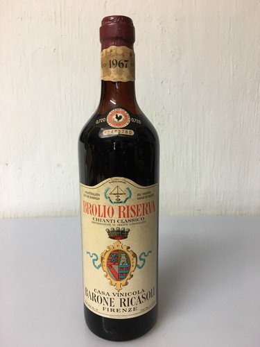 Brolio riserva 1967 chianti - brolio,