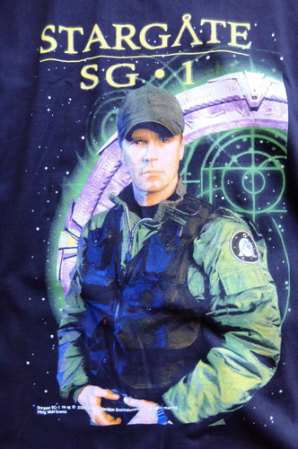 Shirt vintage stargate sg1 - t-shirt,