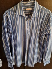 camicia Sun 68 a righe tg. L, slim fit