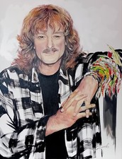 Dipinto olio Wolfgang Petry