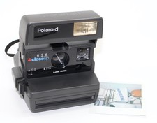 Vintage Polaroid 636 Closeup Instant Camera with box: Tested with 600 film