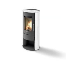 Stufa a legna ERMETICA Eva Calòr MARICA 8kW a convezione naturale in maiolica