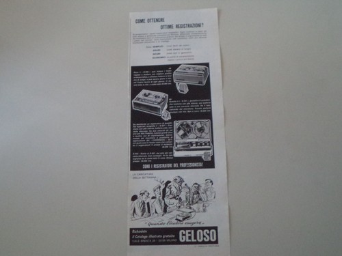 Advertising pubblicità 1967 - advertising,