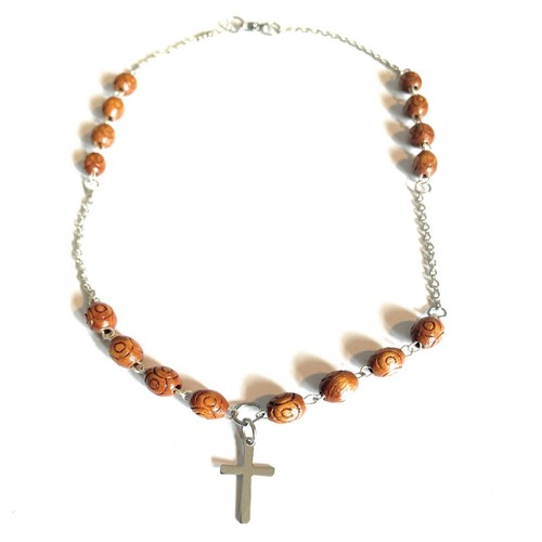 Collana rosario uomo - rosario, da