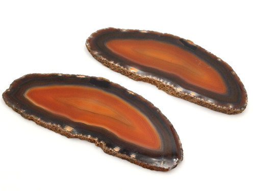 Agata naturale fetta geode - naturale,