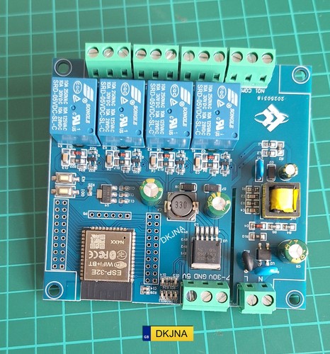 Scheda relè esp32 canali - scheda,