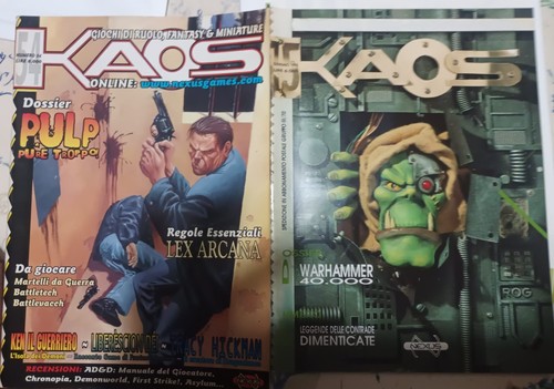 Riviste kaos edizioni - kaos,