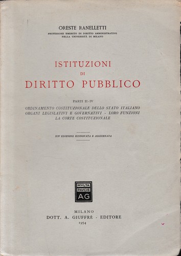 Istituzioni diritto - istituzioni, di