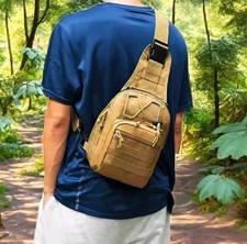 Zaino uomo tattico a tracolla