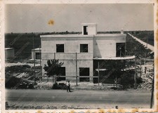 1934 LATINA Littoria Villaggio Scalo costruzione fabbricato Dispensa Fotografia