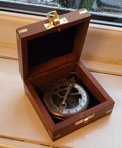 Sun dial pocket watch - dial,