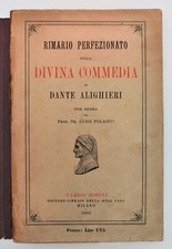 RIMARIO PERFEZIONATO della DIVINA COMMEDIA (Prof.Dr. Luigi Polacco) HOEPLI 1896