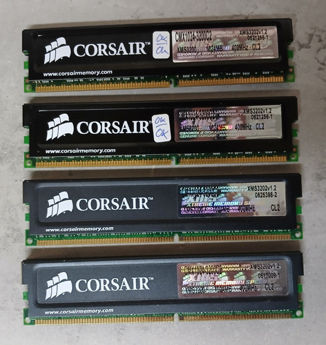 Corsair xms - 4, (4x1