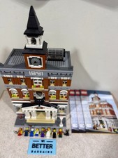 LEGO Creator Expert Municipio 10224 Costruzioni Modulari Tutte Minifigure Senza Scatola