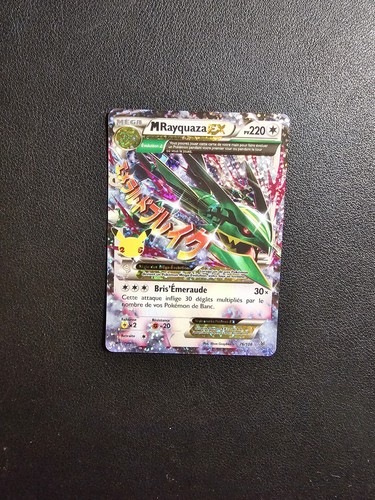 Carte pokémon rayquaza - carte, ex
