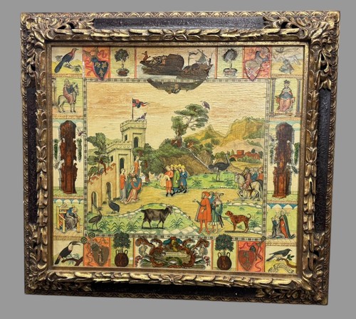 Quadro paesaggio vintage con