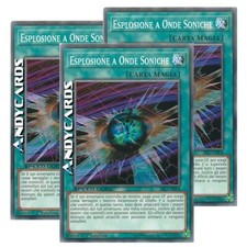 3x ESPLOSIONE A ONDE SONICHE (SPEED DUEL) • Comune • SBLS IT008 YUGIOH ANDYCARDS
