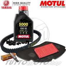 Tagliando YAMAHA MW 125 Tricity E3 2014 2015 2016 / Kit Olio Motul 5000 10W40
