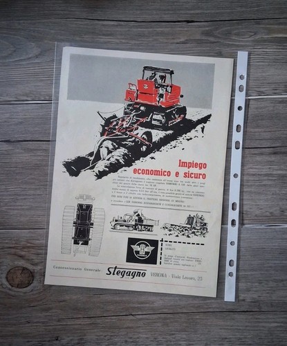 Pubblicità vintage trattore - pubblicità,