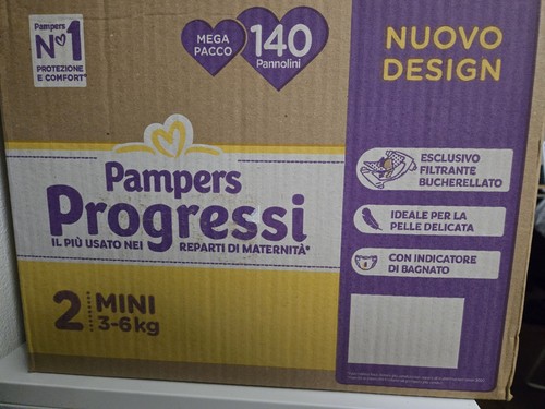 Pampers progressi taglia - progressi, 2