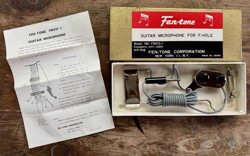 Microfono chitarra vintage