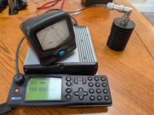 Radio Simoco SRM9000 VHF 2M, microfono telefonico, unità principale 9030, programmata 