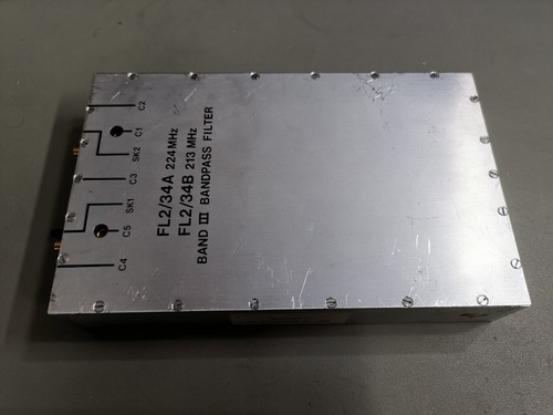Filtro bandpass band iii 224 - bandpass,