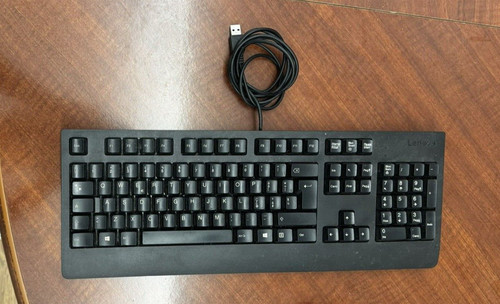 Tastiera lenovo usb - ita, nera