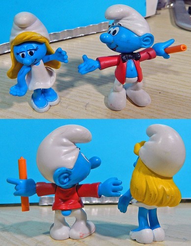 Puffi snodabili puffo - puffi, snodabili: