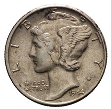 DN - USA - one dime 1944 -